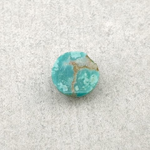 Tibetan turquoise cabochon fi 7 mm no 126 Tibetan turquoise cabochon fi 7 mm no 126