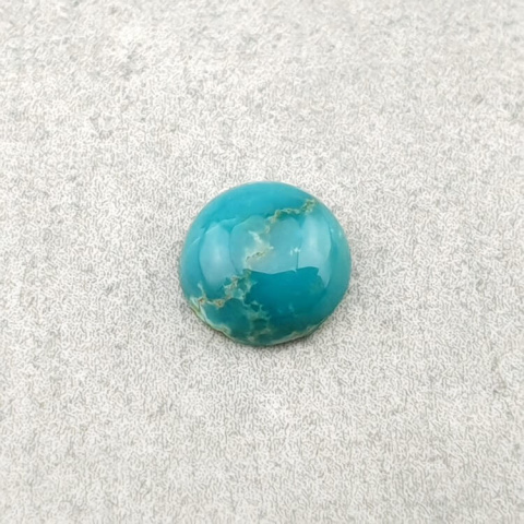 Tibetan turquoise cabochon fi 7 mm no 129 Tibetan turquoise cabochon fi 7 mm no 129
