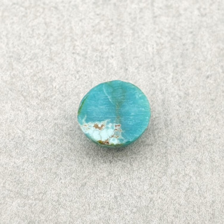 Tibetan turquoise cabochon fi 7 mm no 129