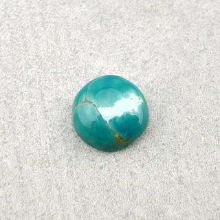 Tibetan turquoise cabochon fi 8 mm no. 67