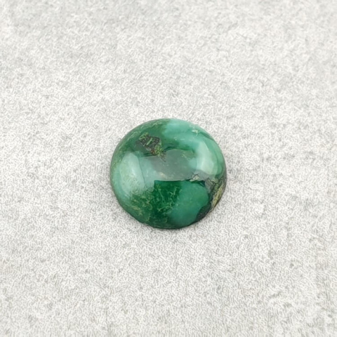 Turkus tybetański kaboszon fi 8 mm nr 73 Turkus tybetański kaboszon fi 8 mm nr 73