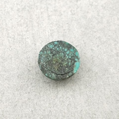 Tibetan turquoise cabochon fi 8 mm no 75 Tibetan turquoise cabochon fi 8 mm no 75