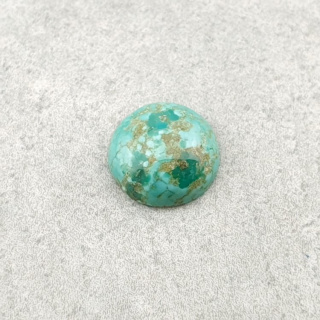 Tibetan turquoise cabochon fi 8 mm no 77