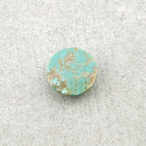 Tibetan turquoise cabochon fi 8 mm no 77 Tibetan turquoise cabochon fi 8 mm no 77