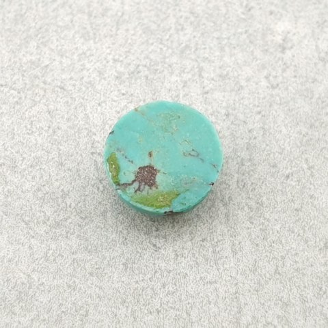 Tibetan turquoise cabochon fi 8 mm no 84 Tibetan turquoise cabochon fi 8 mm no 84