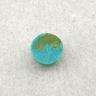 Tibetan turquoise cabochon fi 8 mm no 96