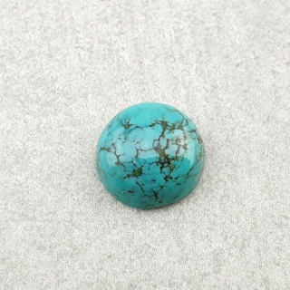 Tibetan turquoise cabochon fi 9 mm no. 20