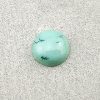 Tibetan turquoise cabochon fi 9 mm no 26