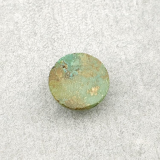 Tibetan turquoise cabochon fi 9 mm no 27