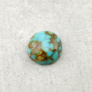 Tibetan turquoise cabochon fi 9 mm no. 29