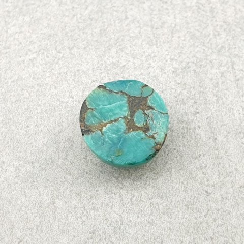 Tibetan turquoise cabochon fi 9 mm no 30 Tibetan turquoise cabochon fi 9 mm no 30