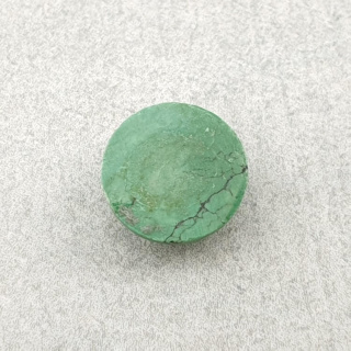 Tibetan turquoise cabochon fi 9 mm no. 38