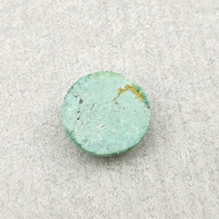 Tibetan turquoise cabochon fi 9 mm no 39