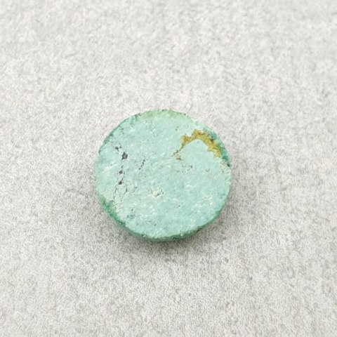 Tibetan turquoise cabochon fi 9 mm no 39 Tibetan turquoise cabochon fi 9 mm no 39