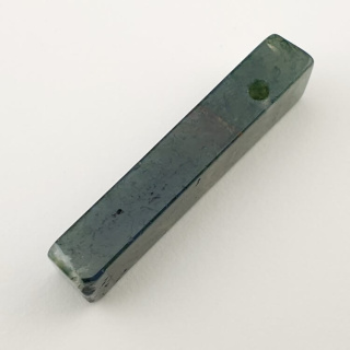 Moss agate icicle 41x10 mm no 44
