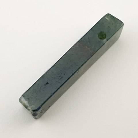 Moss agate icicle 41x10 mm no 44 Moss agate icicle 41x10 mm no 44
