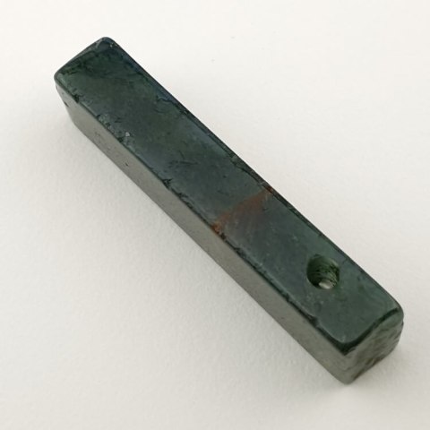 Moss agate icicle 41x10 mm no 44 Moss agate icicle 41x10 mm no 44