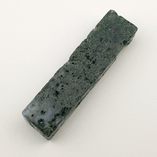 Moss agate icicle 45x11 mm no 41