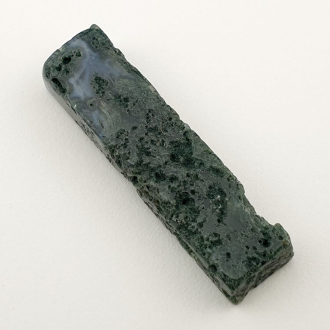 Moss agate icicle 45x11 mm no 41 Moss agate icicle 45x11 mm no 41