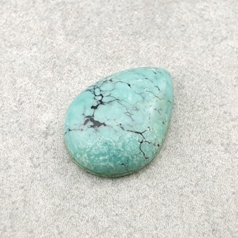 Tibetan turquoise cabochon 13x9 mm no 193 Tibetan turquoise cabochon 13x9 mm no 193