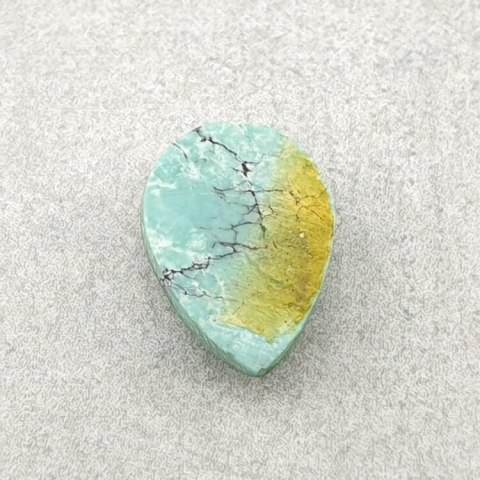 Tibetan turquoise cabochon 13x9 mm no 193 Tibetan turquoise cabochon 13x9 mm no 193