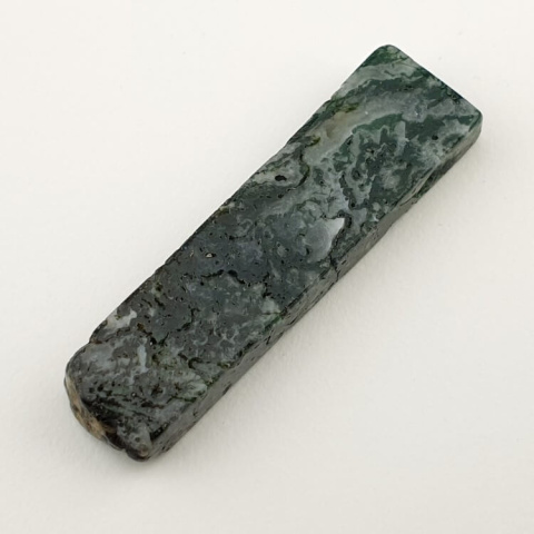 Moss agate icicle 45x12 mm no 75 Moss agate icicle 45x12 mm no 75