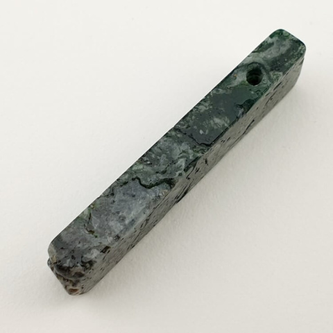 Moss agate icicle 45x12 mm no 75 Moss agate icicle 45x12 mm no 75