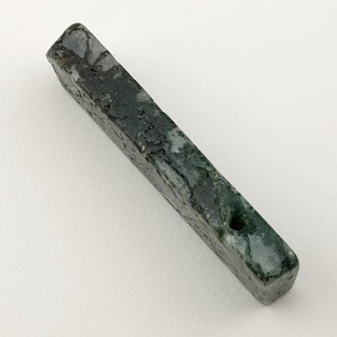 Moss agate icicle 45x12 mm no 75 Moss agate icicle 45x12 mm no 75