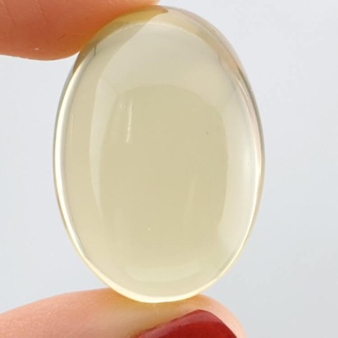 Lemon quartz cabochon 27x19 mm no 16 Lemon quartz cabochon 27x19 mm no 16