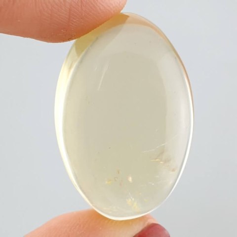 Lemon quartz cabochon 31x20 mm no. 2 Lemon quartz cabochon 31x20 mm no. 2