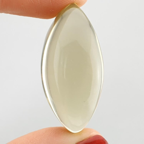 Lemon quartz cabochon 34x16 mm no 4 Lemon quartz cabochon 34x16 mm no 4