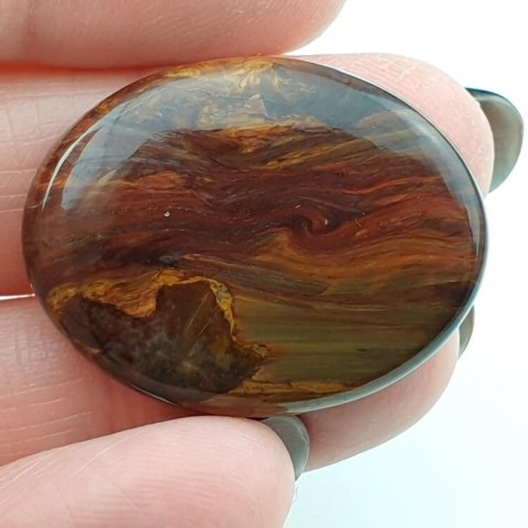 Pietersite cabochon 31x24 mm no. 49 Pietersite cabochon 31x24 mm no. 49