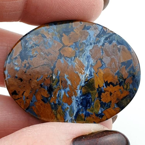 Pietersite cabochon 38x30 mm no. 15 Pietersite cabochon 38x30 mm no. 15