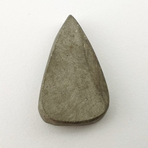 Pyrite raw cabochon 26x17 mm no 39