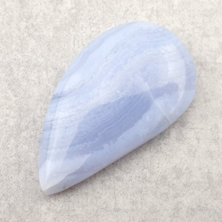 Agat blue lace kaboszon 32x18 mm nr 29