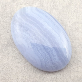 Blue lace agate cabochon 32x22 mm no 31