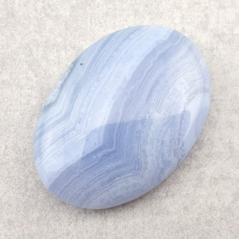 Agat blue lace kaboszon 32x23 mm nr 50 Agat blue lace kaboszon 32x23 mm nr 50