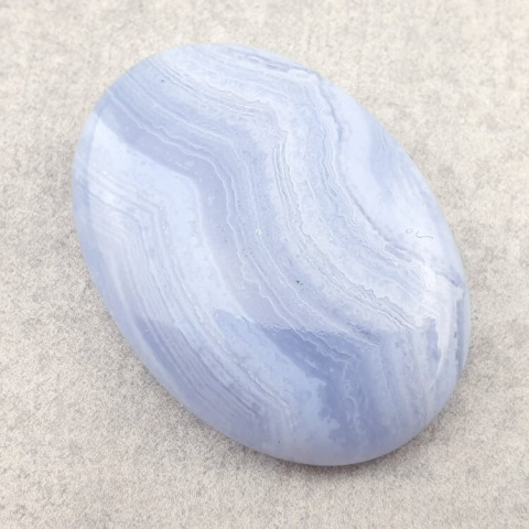 Agate blue lace cabochon 32x23 mm no. 9 Agate blue lace cabochon 32x23 mm no. 9