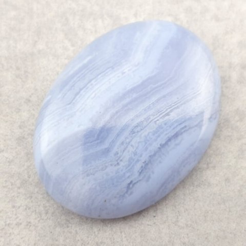 Blue lace agate cabochon 33x24 mm no 64 Blue lace agate cabochon 33x24 mm no 64