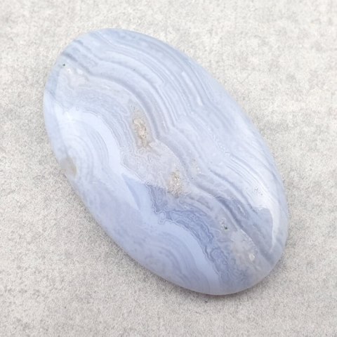 Agat blue lace kaboszon 34x21 mm nr 46 Agat blue lace kaboszon 34x21 mm nr 46
