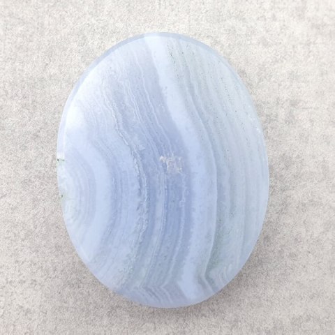 Agat blue lace kaboszon 34x26 mm nr 47 Agat blue lace kaboszon 34x26 mm nr 47