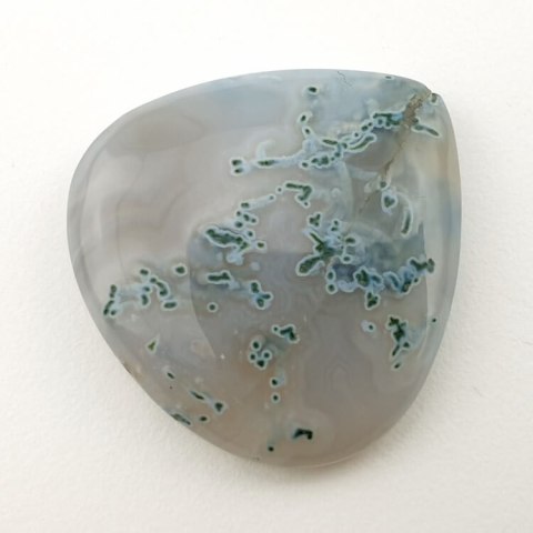 Agate mossy antique 30x29 mm no 48 Agate mossy antique 30x29 mm no 48