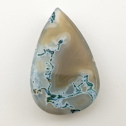 Moss agate antique 39x25 mm no 28 Moss agate antique 39x25 mm no 28