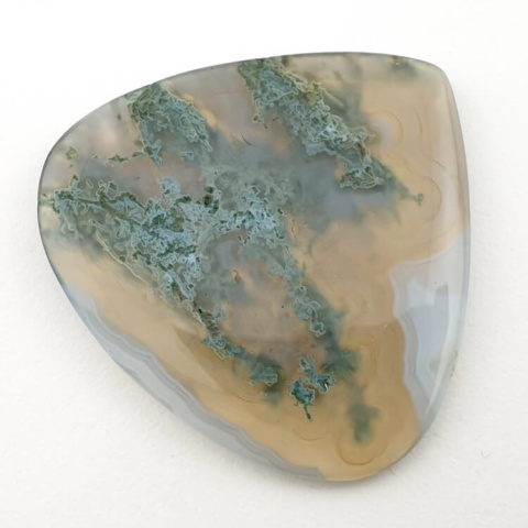Moss agate antique 41x39 mm no. 33 Moss agate antique 41x39 mm no. 33