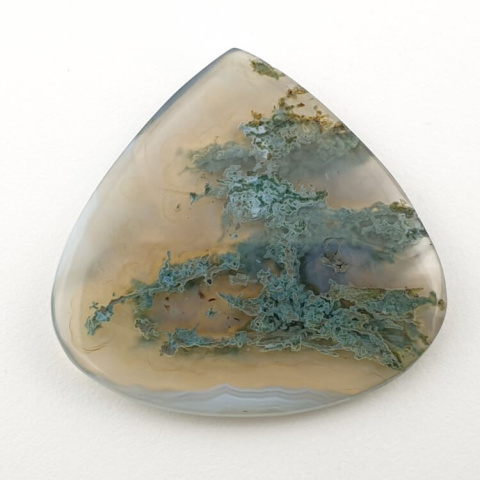 Moss agate antique 41x39 mm no. 33 Moss agate antique 41x39 mm no. 33