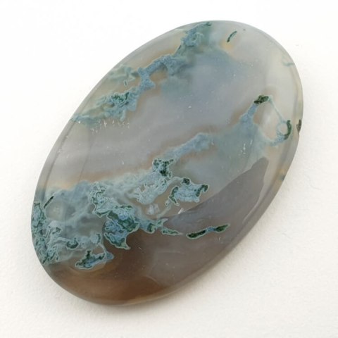 Moss agate antique 42x27 mm no 27 Moss agate antique 42x27 mm no 27
