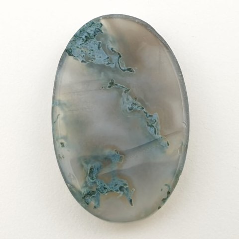 Moss agate antique 42x27 mm no 27 Moss agate antique 42x27 mm no 27