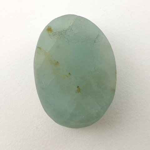 Aquamarine raw cabochon 24x17 mm no 20 Aquamarine raw cabochon 24x17 mm no 20