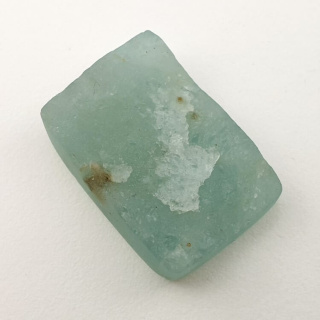 Aquamarine raw cabochon 24x17 mm no. 33