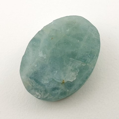 Aquamarine raw cabochon 24x18 mm no. 45 Aquamarine raw cabochon 24x18 mm no. 45